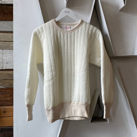 50’s Quilted Sweatshirt - Large