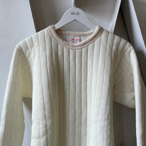 50’s Quilted Sweatshirt - Large