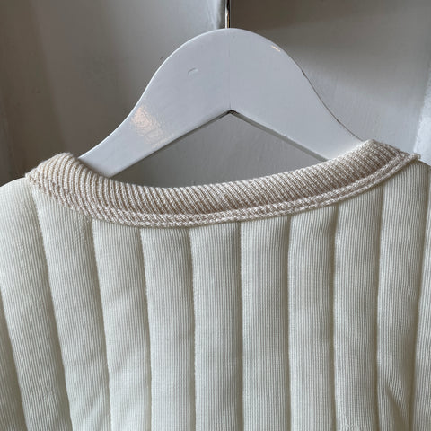 50’s Quilted Sweatshirt - Large