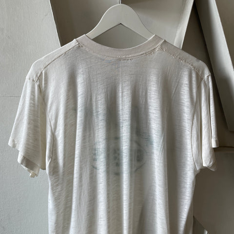 70’s Paper Thin Supreme Cream Tee - Medium
