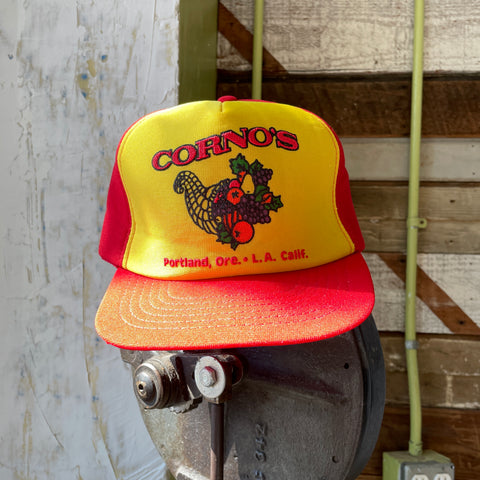 80’s Corno's Grocer Trucker - OS