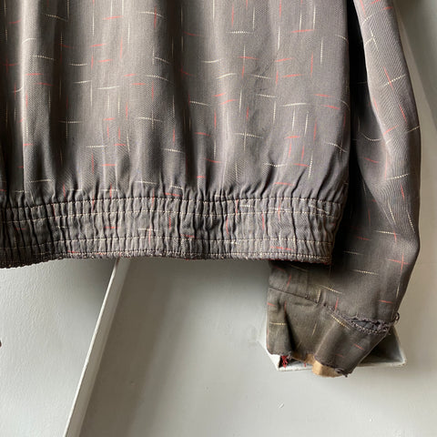 50’s Reversible Rayon Ricky Jacket - Medium