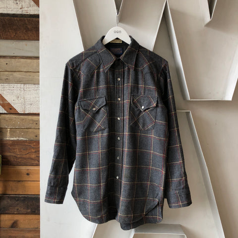 70's Pendleton Western Shirt - Medium