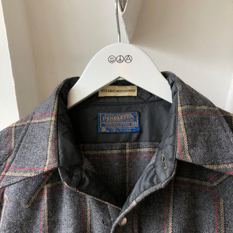 70's Pendleton Western Shirt - Medium