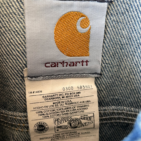 90’s Carhartt Denim Jacket - Large
