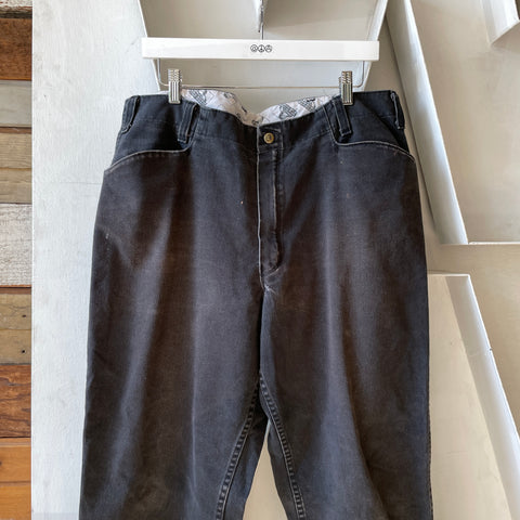 Black Ben Davis Dungarees - 36” x 27”
