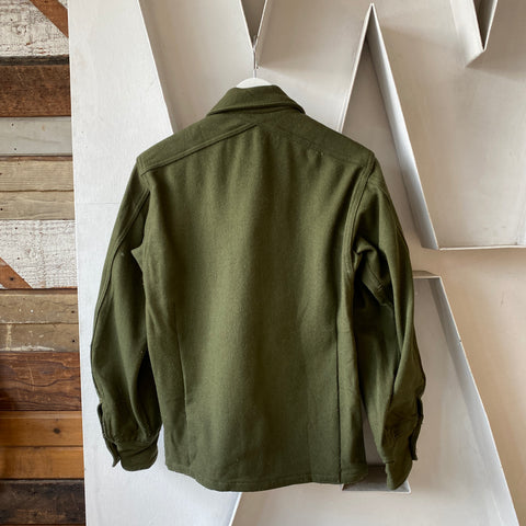 50’s Wool Military Button Up Shirt - XS