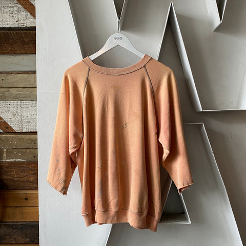 60's Sun faded Chopped Sweat - Large