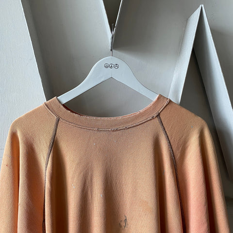 60's Sun faded Chopped Sweat - Large