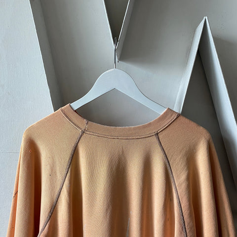 60's Sun faded Chopped Sweat - Large