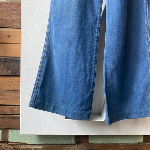 70’s Wrangler Wide Leg Denim - 25” x 28.5”