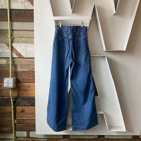 70’s Wrangler Wide Leg Denim - 25” x 28.5”