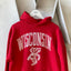 80’s Russell Wisconsin Badgers Hoodie - Large