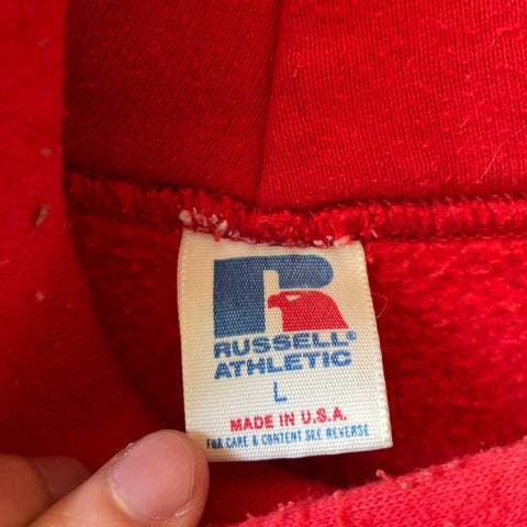 80’s Russell Wisconsin Badgers Hoodie - Large
