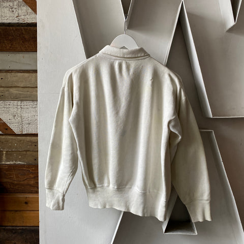 60's Quarter Zip Sweat - Medium