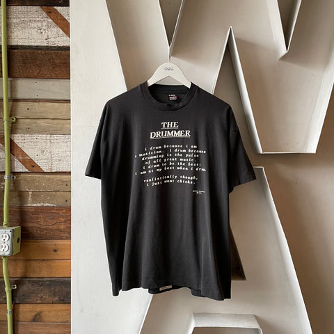 90’s Drummer Tee - XL