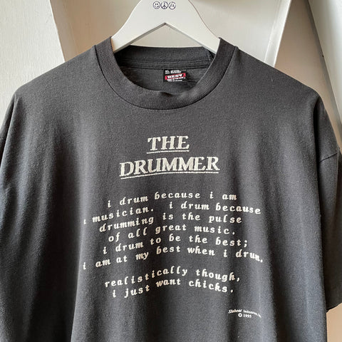 90’s Drummer Tee - XL