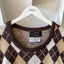 70’s Argyle Sweater Vest - Medium