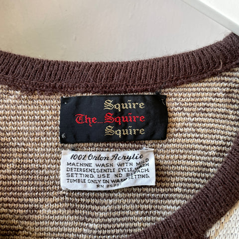 70’s Argyle Sweater Vest - Medium