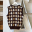 70’s Argyle Sweater Vest - Medium