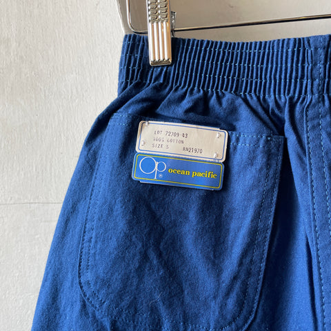 80’s Blue OP Shorts - 24" x 2