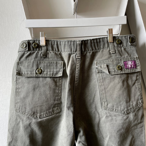 80’s Gung Ho Canvas Utility Pants - 34” x 33”
