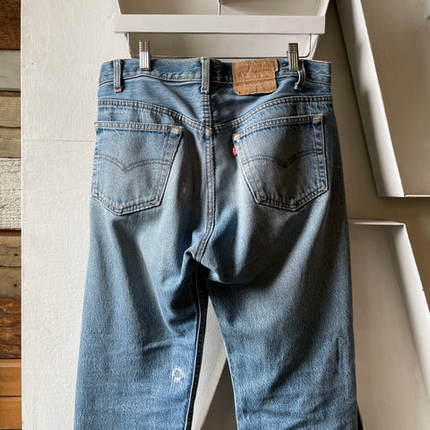 80’s Repaired Levi’s 501 - 32” x 27”