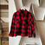 60’s Buffalo Plaid Wool Jacket - Medium