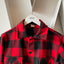 60’s Buffalo Plaid Wool Jacket - Medium
