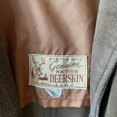 60's Deerskin Shirt - Small