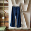 70’s Navy Dungarees - 28” x 28.5”
