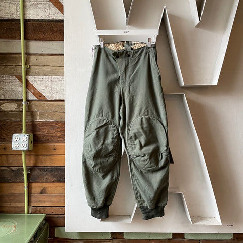 50’s Buckle Back Flying Trousers - 26” x 25”
