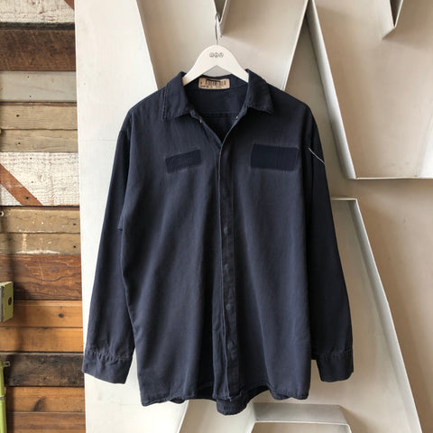 Navy Blue Work Shirt - XL