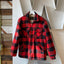 70's Sherpa Lined Flannel - Medium