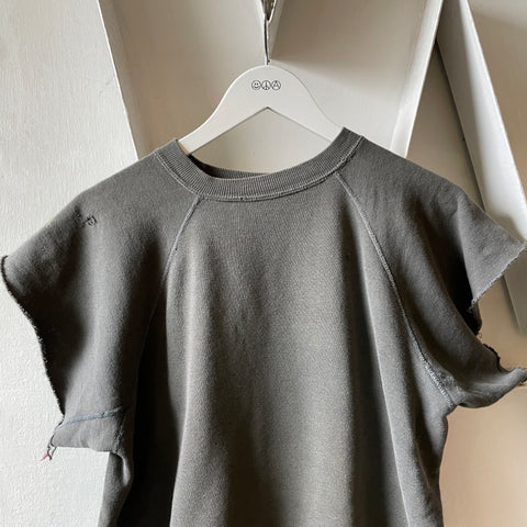 60’s Thrashed Short Sleeve Sweatshirt - Small