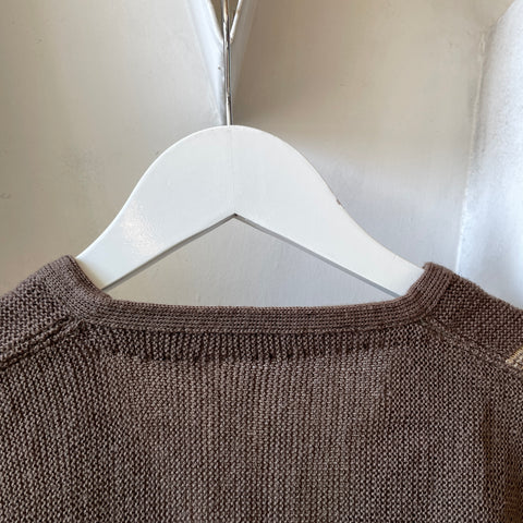 60’s Striped Cardigan - Medium