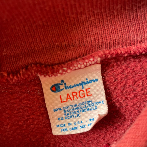 80’s Champion Wisconsin Stout Hoodie - Small