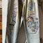 90's Patchwork Denim Wranglers - 33” x 31”