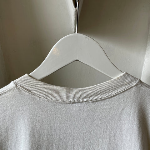 80’s Plane White Tee - Large