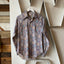 80's Wrangler Patterned Shirt - Large