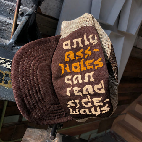 70's Sideways Novelty Trucker - OS
