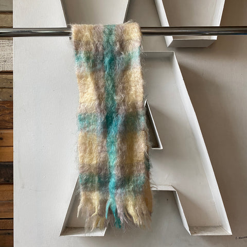 60's Mohair Scarf - OS