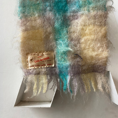 60's Mohair Scarf - OS