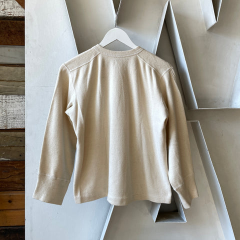 60’s Wool Military Henley - Small