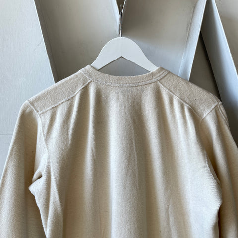 60’s Wool Military Henley - Small