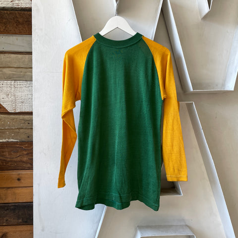 50’s Fine Food Raglan Long Sleeve Tee - Small