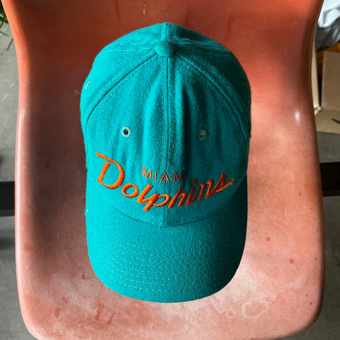 80’s Wool Miami Dolphins Script Trucker - OS