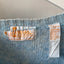 70's Blue Stained Sweater - Medium