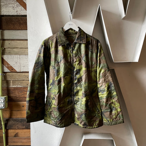 80’s Camo Zip Liner - XL