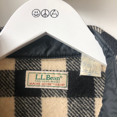 90's LL Bean Maine Guide Flannel - Medium